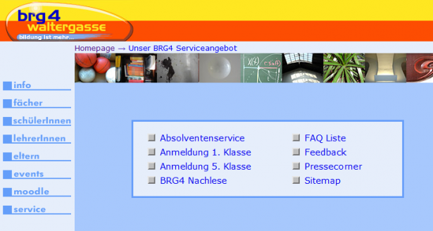 Neugestaltung unserer Homepage