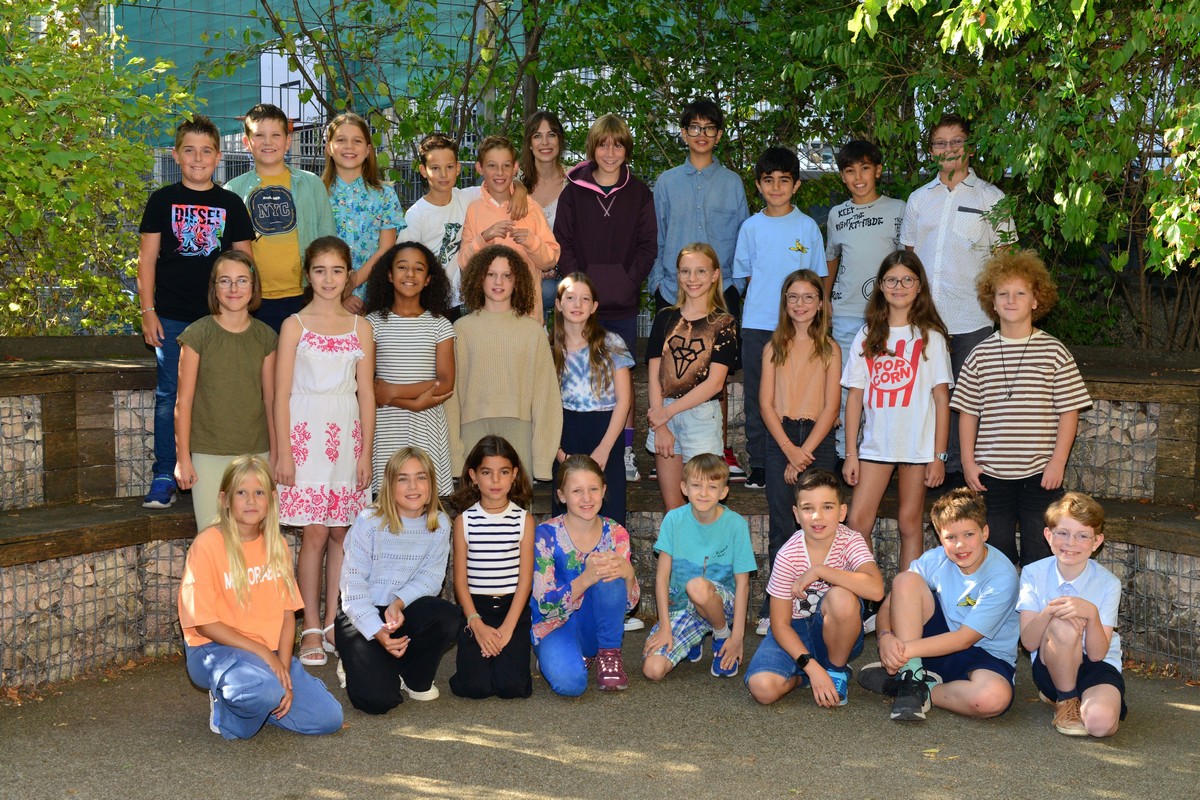 Klassenfoto der 1b