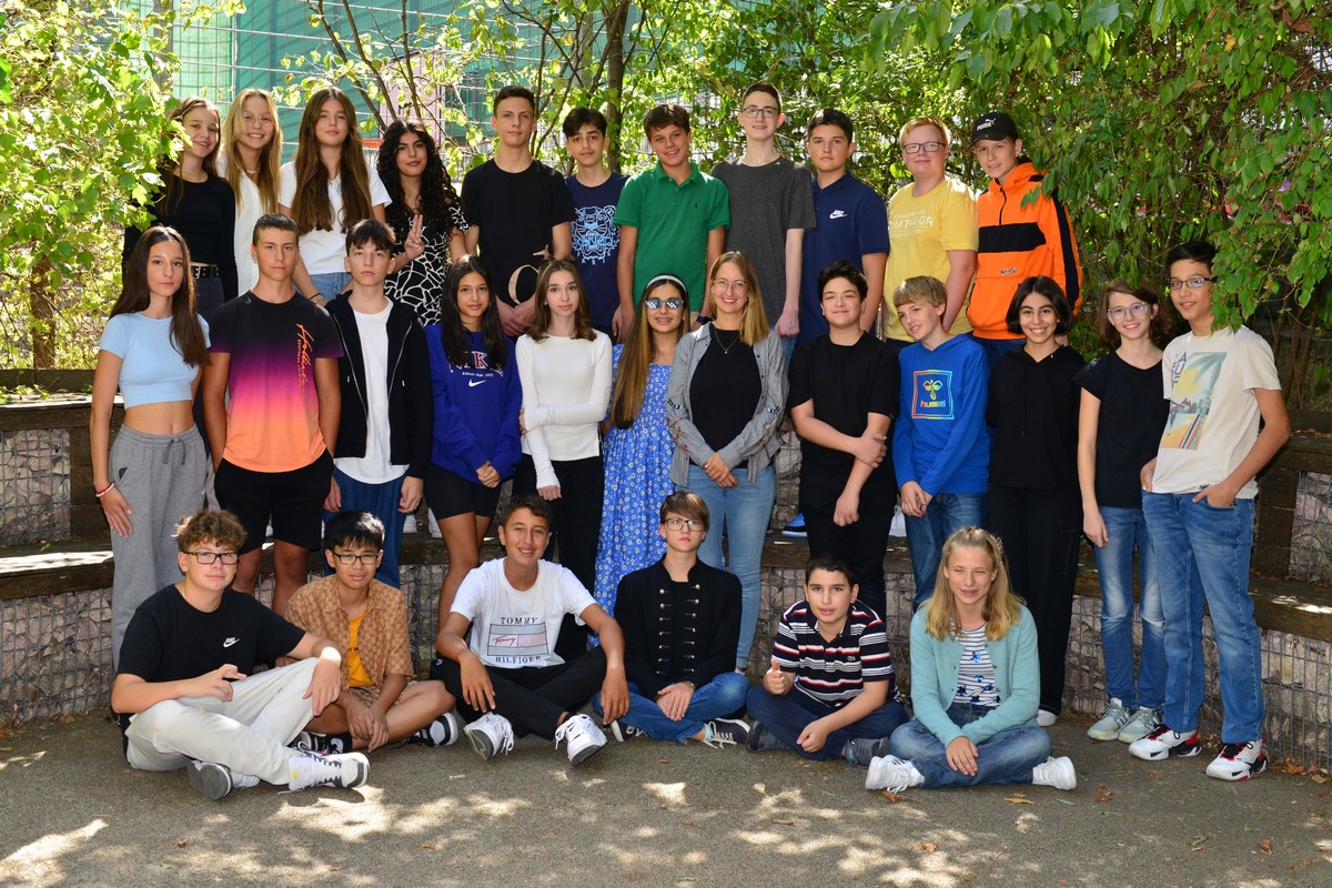 Klassenfoto der 4b